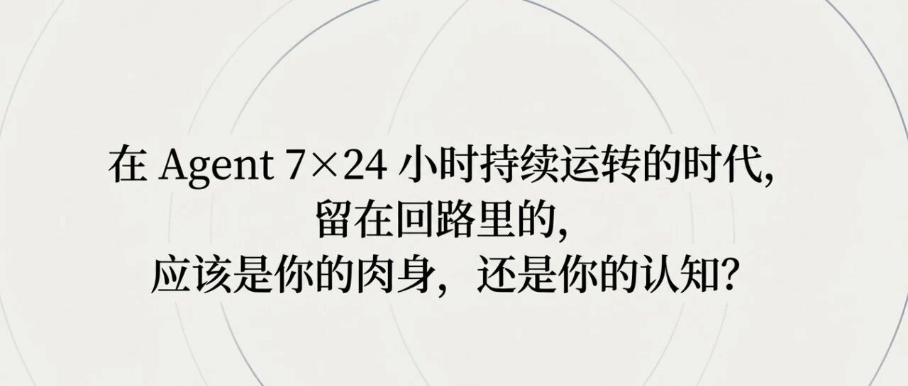 对 Human in the Loop 的新理解